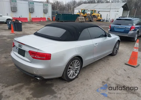 2012 Audi A5 2.0T Premium z USA, uszkodzony, nr VIN WAULFAFH3CN006832